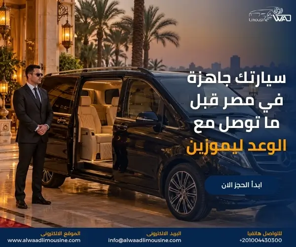 فان مع سائق في القاهرة